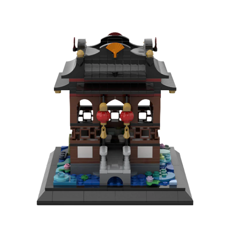 GOBRICKS MOC 122574 Tranquil Teatime - YWOBB