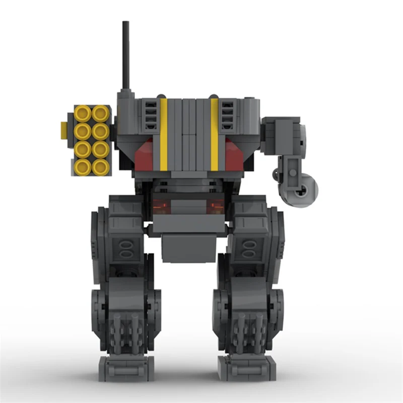 GOBRICKS MOC 175210 Helldivers 2 EX-45 Patriot Exosuit - YWOBB