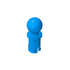 GOBRICKS GDS-903 Pin with Friction Ridges Lengthwise and Tow Ball - YWOBB