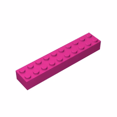 GOBRICKS GDS-545 Brick 2 x 10 - YWOBB