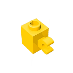 GOBRICKS GDS-724  Modified 1 x 1 with Clip - YWOBB