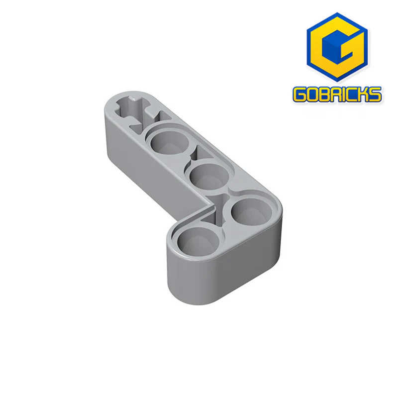 GOBRICKS GDS-671 Modified Bent Thick L-Shape 2 x 4 - YWOBB