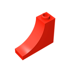 GOBRICKS GDS-857 Arch 1 x 3 x 2 Inverted - YWOBB