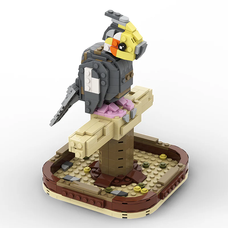 GOBRICKS MOC 124853 Cockatiel - YWOBB