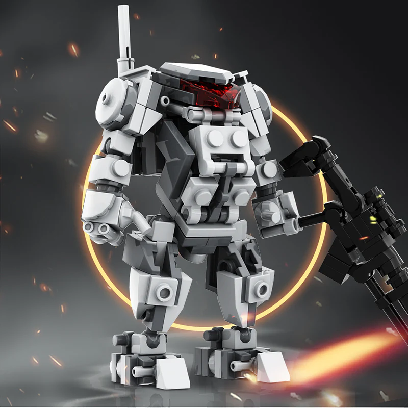 GOBRICKS MOC A0793 Mercury Hardsuit - YWOBB