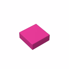 GOBRICKS GDS-613 Tile 1 x 1 - YWOBB