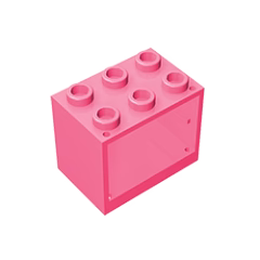 GOBRICKS GDS-1299 Cupboard 2 x 3 x 2 - Hollow Studs - YWOBB