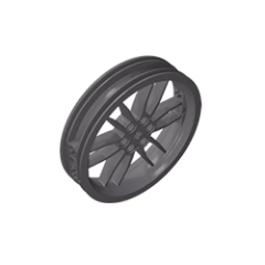 GOBRICKS GDS-1340 Wheel 75mm D. x 17mm Motorcycle - YWOBB