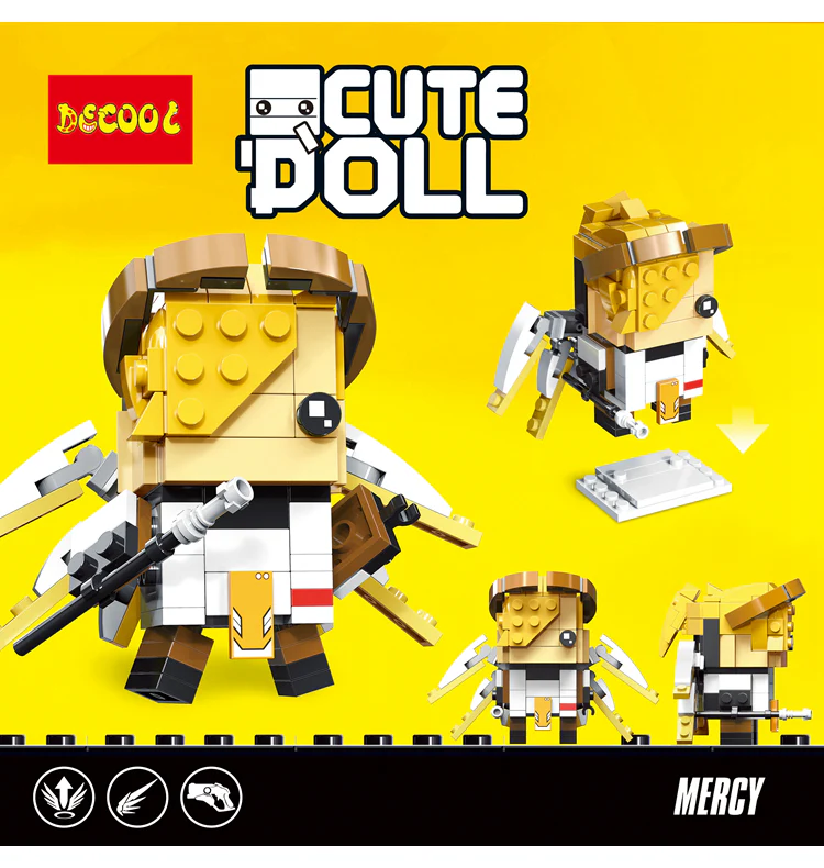 DECOOL 6847-6858 Overwatch Fighers - YWOBB