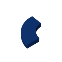 GOBRICKS GDS-1277 Round Corner 2 x 2 Macaroni - YWOBB