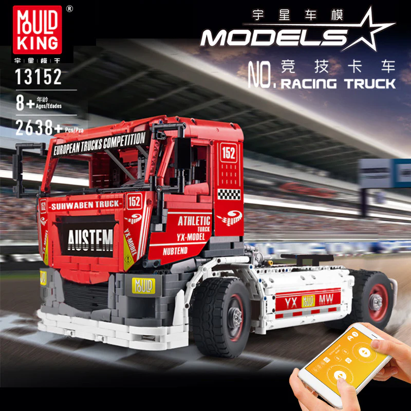 Mould King 13152 Racing Truck - YWOBB