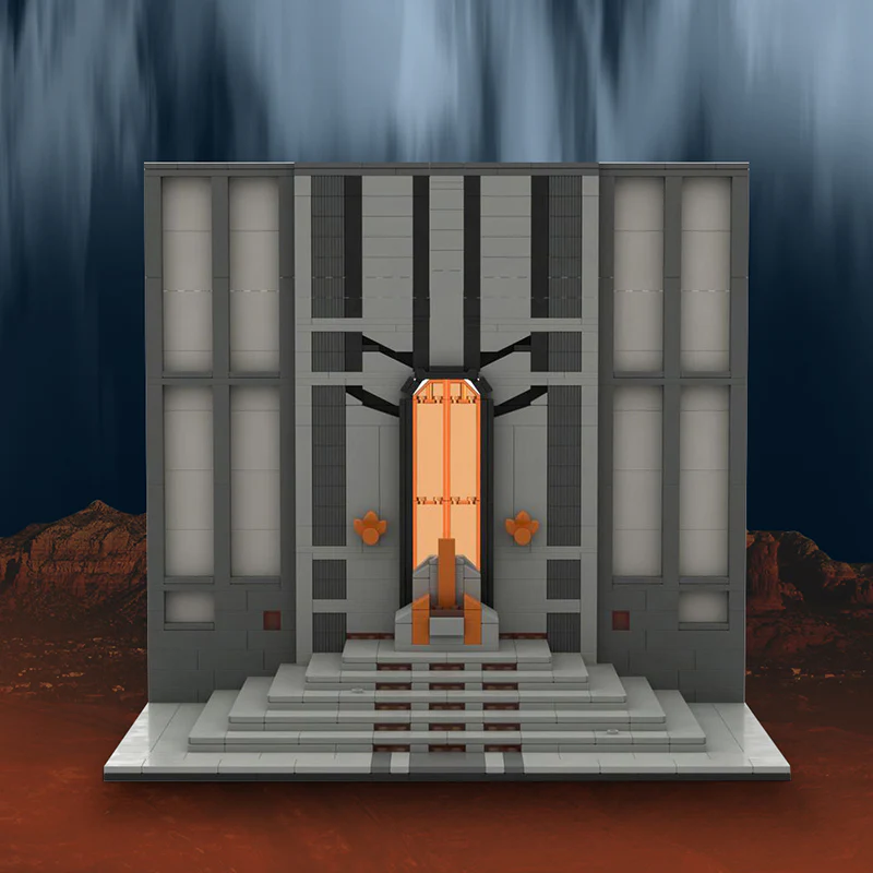 GOBRICKS MOC 146841 Mandalore Throne Room - YWOBB