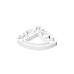 GOBRICKS GDS-990 Modified L-Shape Quarter Ellipse Thin 3 x 3 - YWOBB
