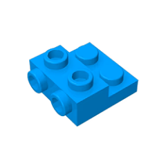 GOBRICKS GDS-801 Modified 2 x 2 x 2/3 with 2 Studs on Side - YWOBB