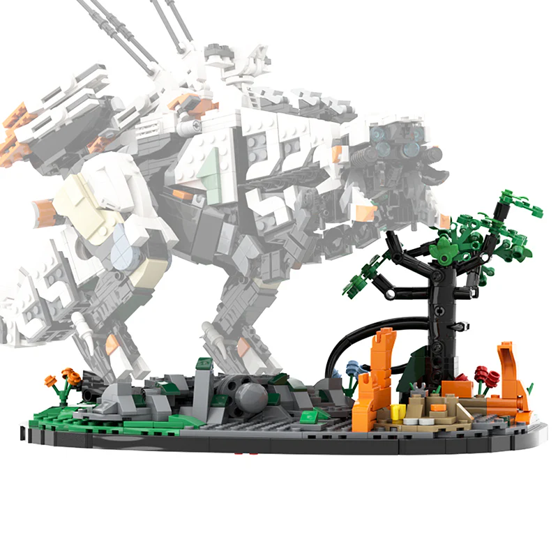 GOBRICKS MOC 136463 Thunderfang - Base - YWOBB
