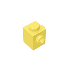 GOBRICKS GDS-1046 Modified 1 x 1 with Studs on 2 Sides, Adjacent - YWOBB