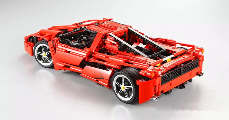 DECOOL 3382A/B Formula Speed Champions Racer Car F1 Enzoed - YWOBB