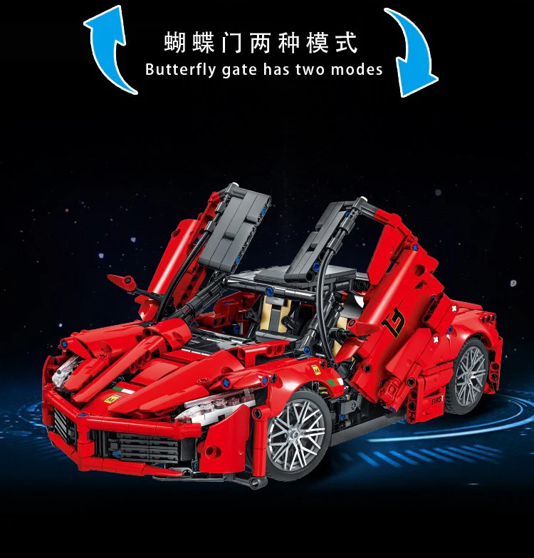 Mork 023014-1 Red Racing Car - YWOBB