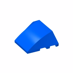 GOBRICKS GDS-762 Wedge 4 x 3 No Studs - YWOBB