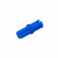 GOBRICKS GDS-914 Axle Pin without Friction Ridges Lengthwise - YWOBB