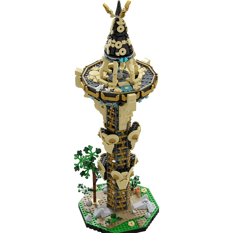 GOBRICKS MOC 139323 Sheikah Tower - YWOBB