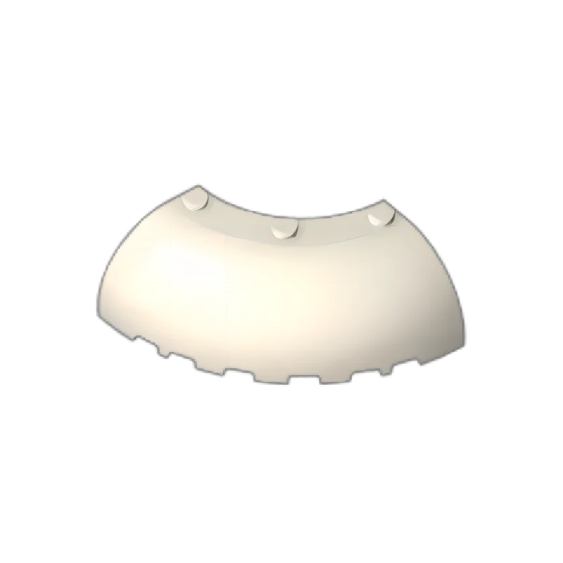 GOBRICKS GDS-2208 Brick Round Corner 6 x 6 x 2 - YWOBB