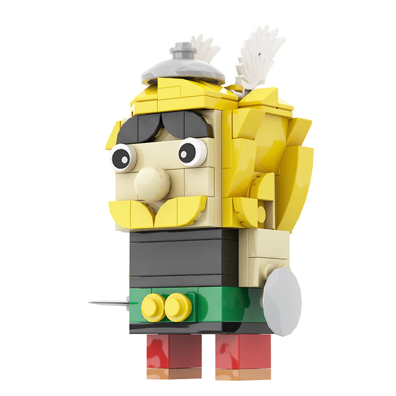 GOBRICKS MOC 16306 Asterix and Obelix Brickheadz - YWOBB