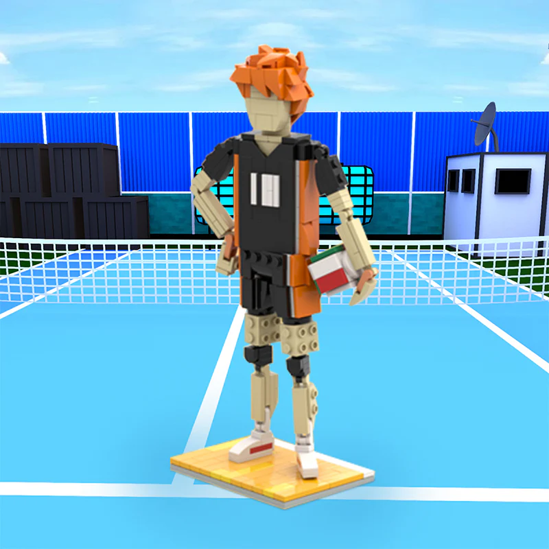 GOBRICKS MOC 126477 Haikyu!! Shoyo Hinata - YWOBB