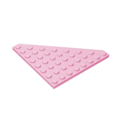 GOBRICKS GDS-700  Plate 8 x 8 Cut Corner - YWOBB