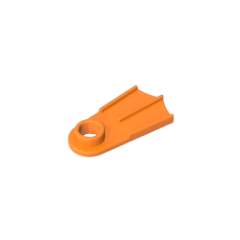 GOBRICKS GDS-90191 Footgear Flipper - YWOBB