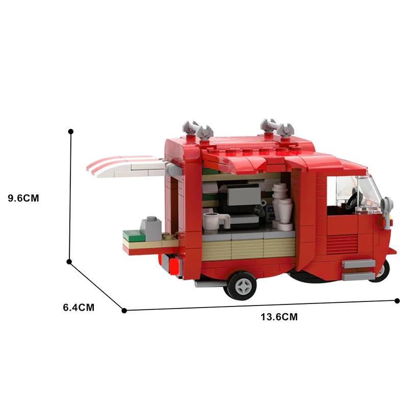 GOBRICKS MOC 130816 Tuk-Tuk Coffee - YWOBB