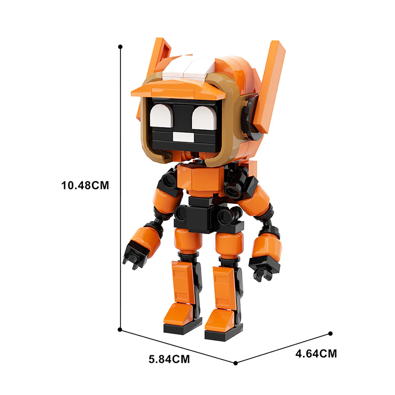 GOBRICKS MOC A0825 K-VRC LOVE DEATH ROBOTS - YWOBB