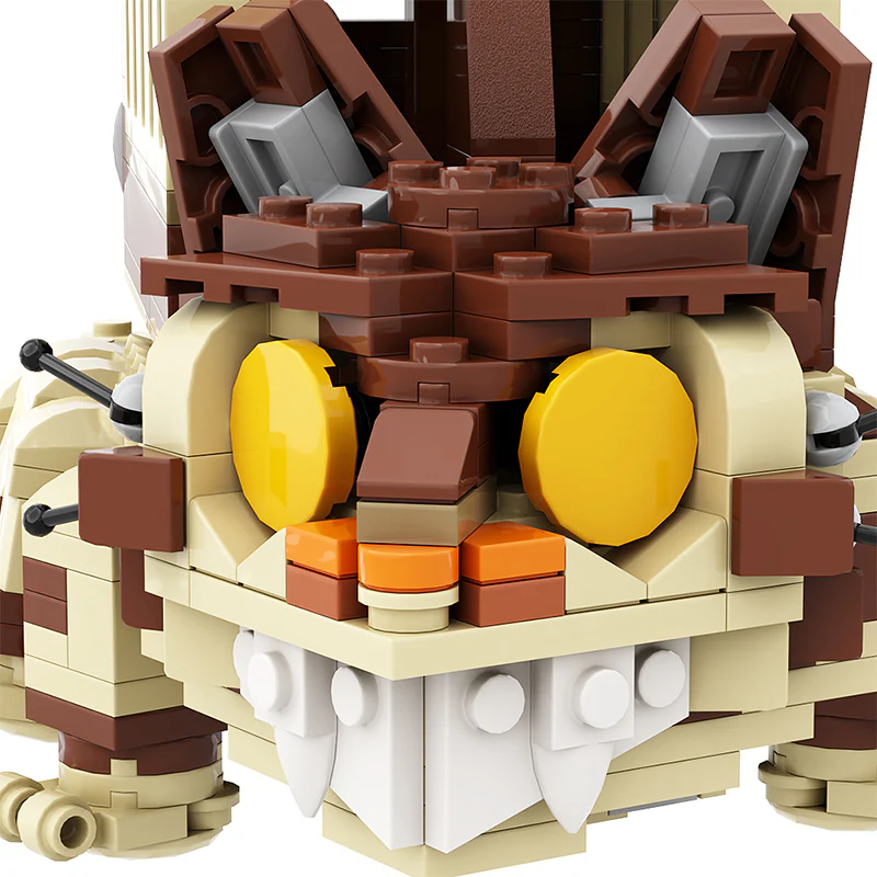 GOBRICKS MOC 142527 Totoro's Catbus - YWOBB