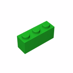 GOBRICKS GDS-533 Brick 1 x 3 - YWOBB