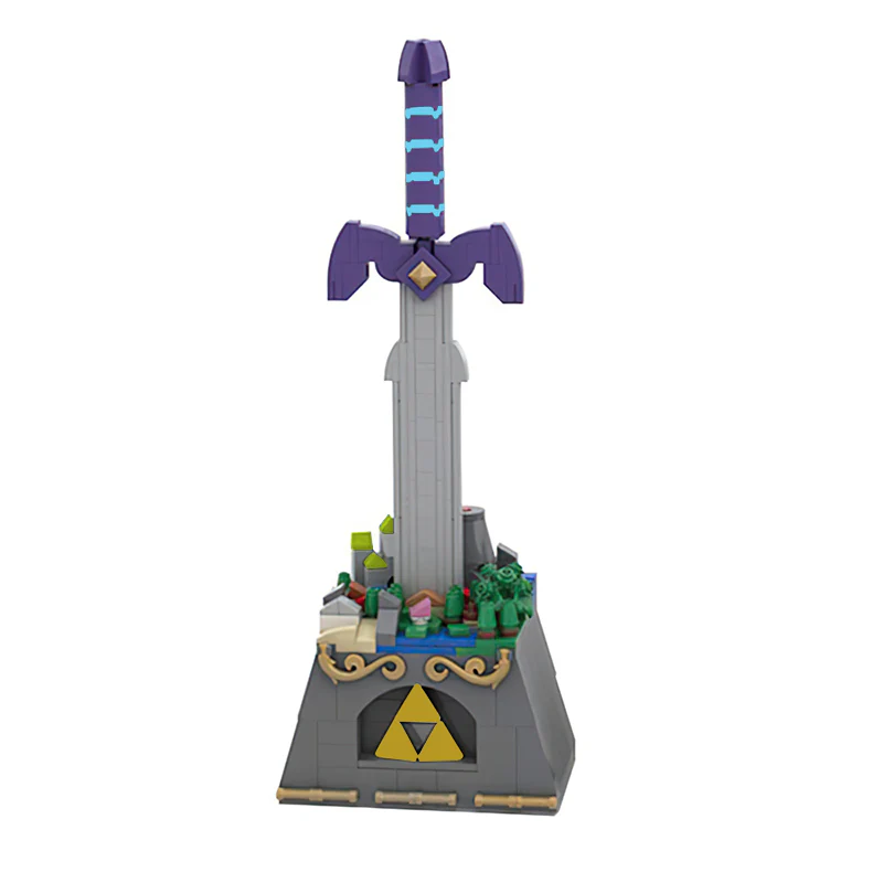 GOBRICKS MOC 36344 Zelda MOC: The Master Sword & Dark Link Sword - YWOBB