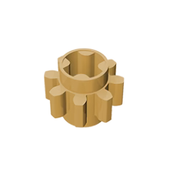 GOBRICKS GDS-1325 Gear 8 Tooth - YWOBB