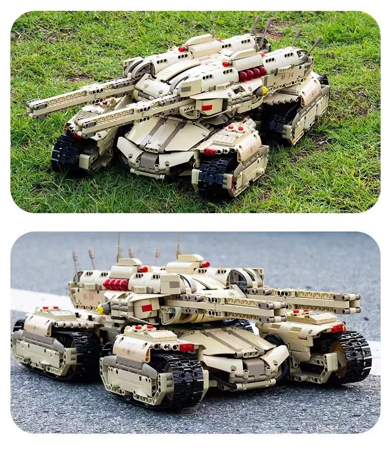 Mould King 20011 Mammoth Tank OVP EU Warehouse Version - YWOBB