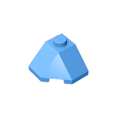 GOBRICKS GDS-802 Wedge 2 x 2 - YWOBB
