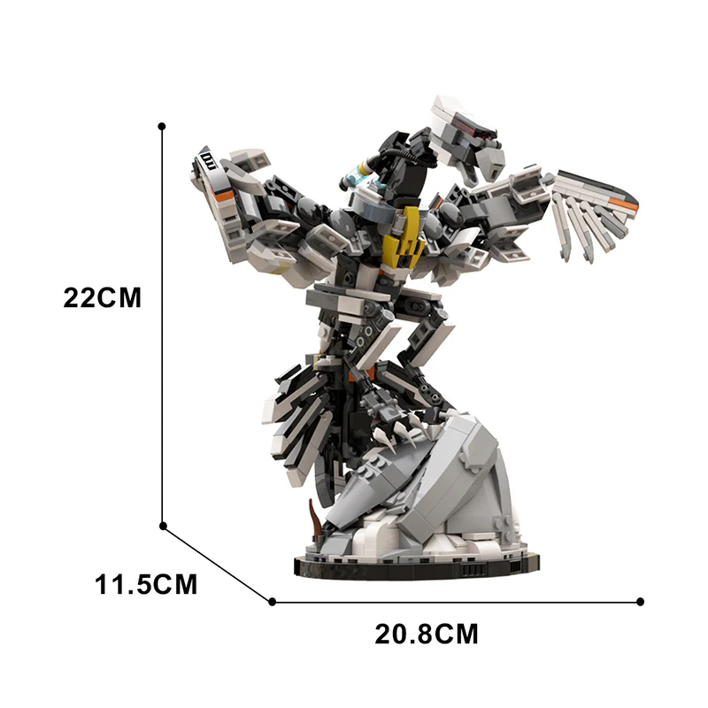 GOBRICKS MOC 117996 Horizon Zero Dawn Stormbird with Stand - YWOBB