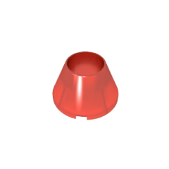 GOBRICKS GDS-M280 Cone 4 x 4 x 2 Hollow No Studs - YWOBB