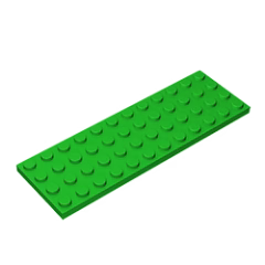 GOBRICKS GDS-557 Plate 4 x 12 - YWOBB