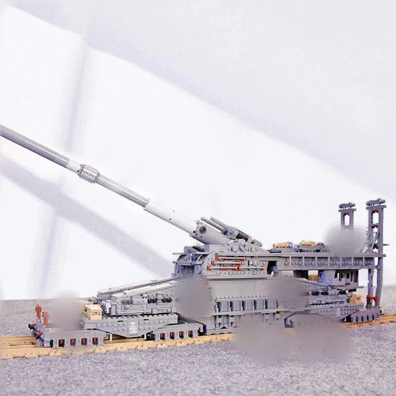KAZI KY10005 1:72 German 80cm H[E] Railway Gun 