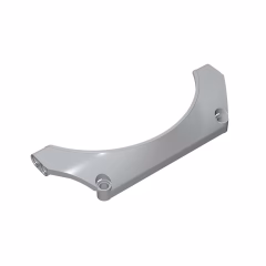 GOBRICKS GDS-1025 Panel Car Mudguard Arched 15 x 2 x 5 Straight Top - YWOBB