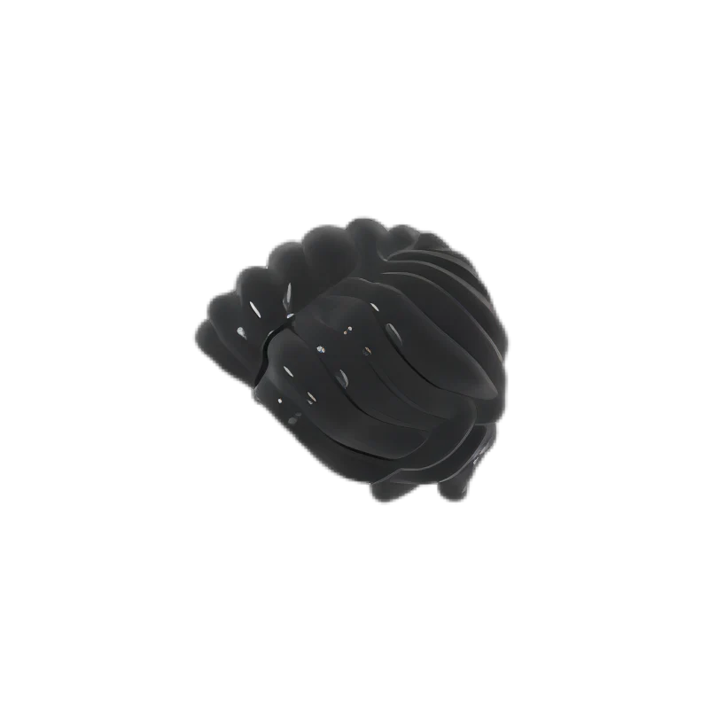 GOBRICKS GDS-90139 short wavy hair - YWOBB