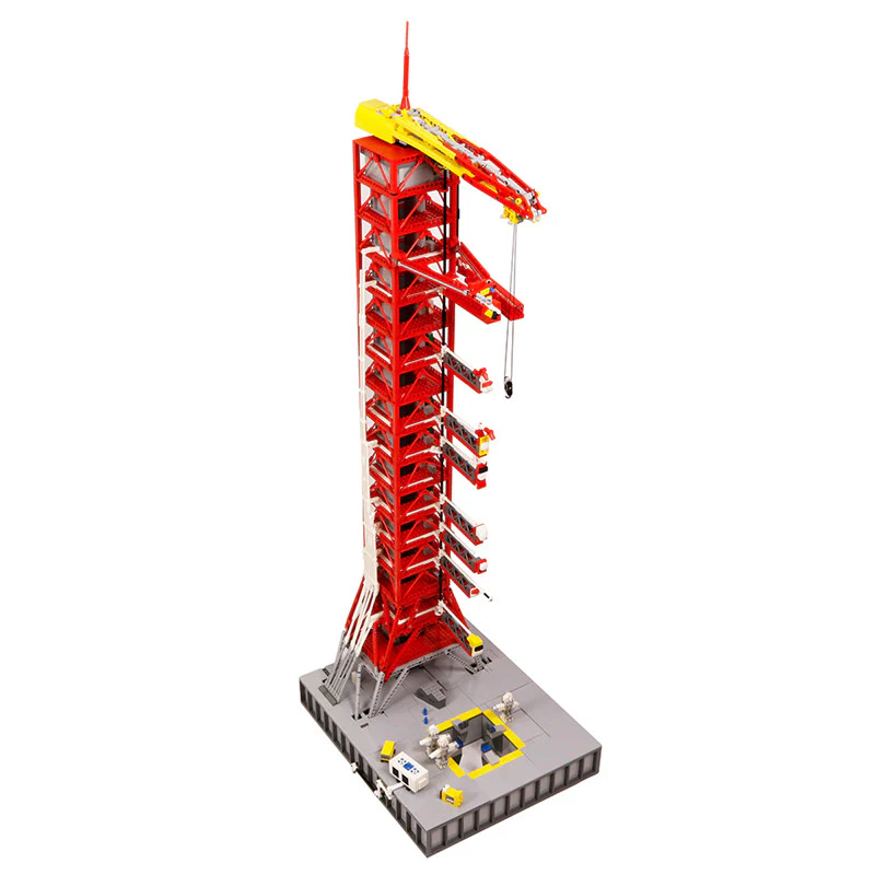 MOC Apollo Saturn V Launch Umbilical Tower - YWOBB