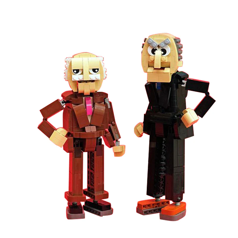 GOBRICKS MOC 149452 Waldorf and Statler - YWOBB
