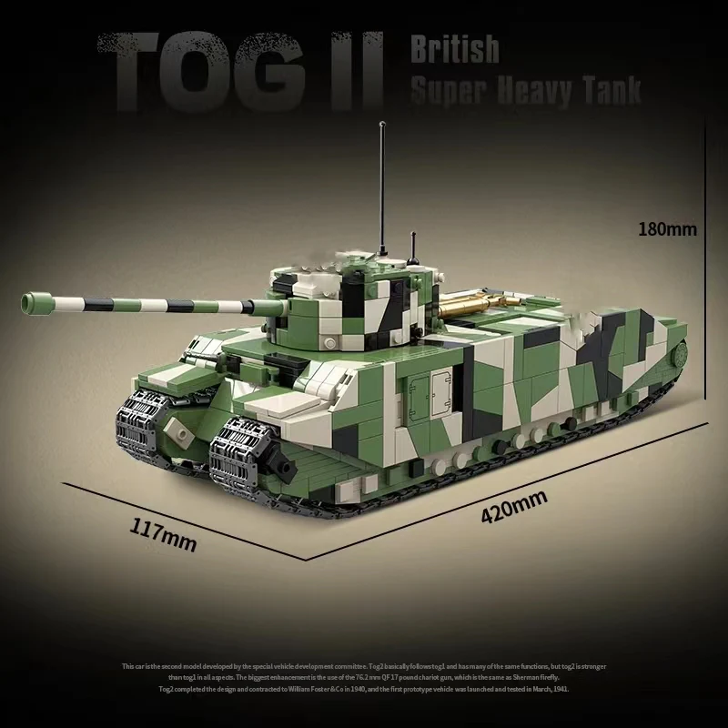 Quan Guan 100241 TOG II British Super Heavy Tank - YWOBB
