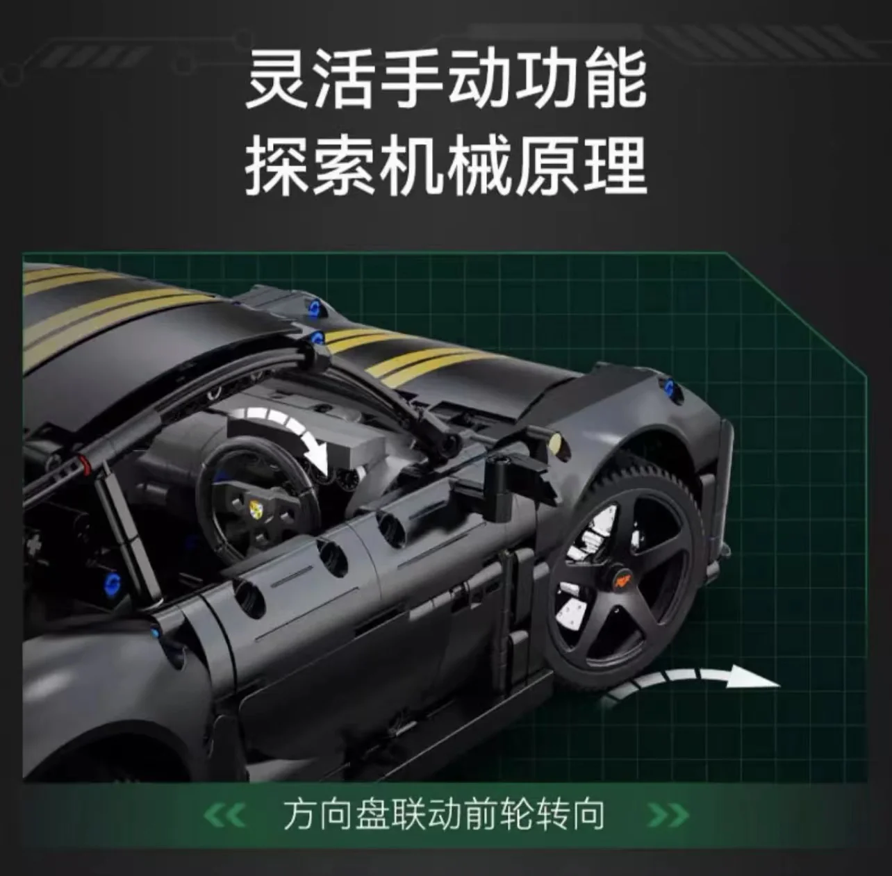 CADA C63006 1:10 RUF GT 2019 RC Sports Car - YWOBB