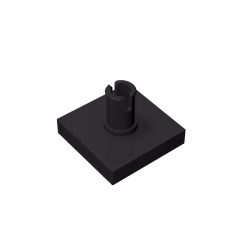 GOBRICKS GDS-932 Tile, Modified 2 x 2 with Pin - YWOBB