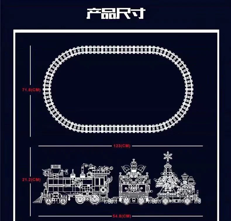 Mould King 12012 Merry Christmas OVP EU Warehouse Version - YWOBB